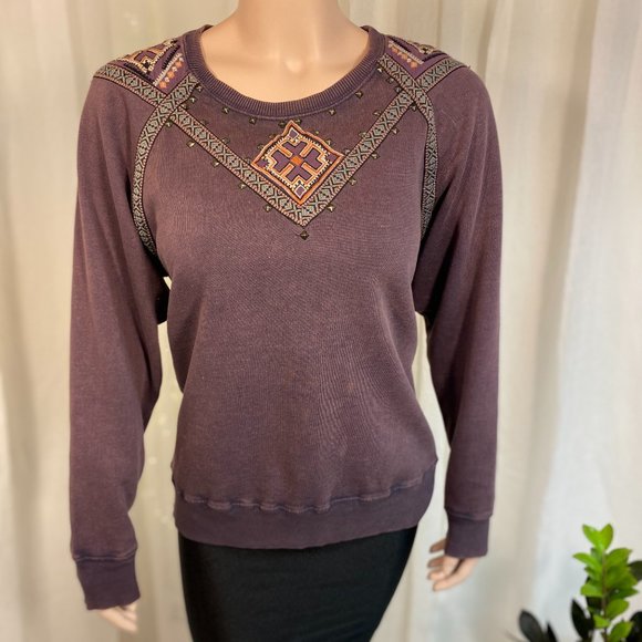Ecote Sweaters - Urban Outfitters Boho Free People Sweatshirt